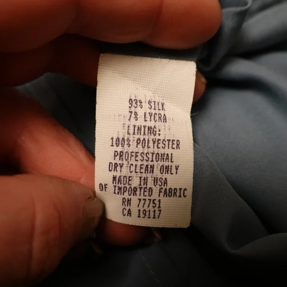 SOLD!! BETSEY JOHNSON Sage Green Silk Satin Halter Dress, size 4 - Picture 6 of 6